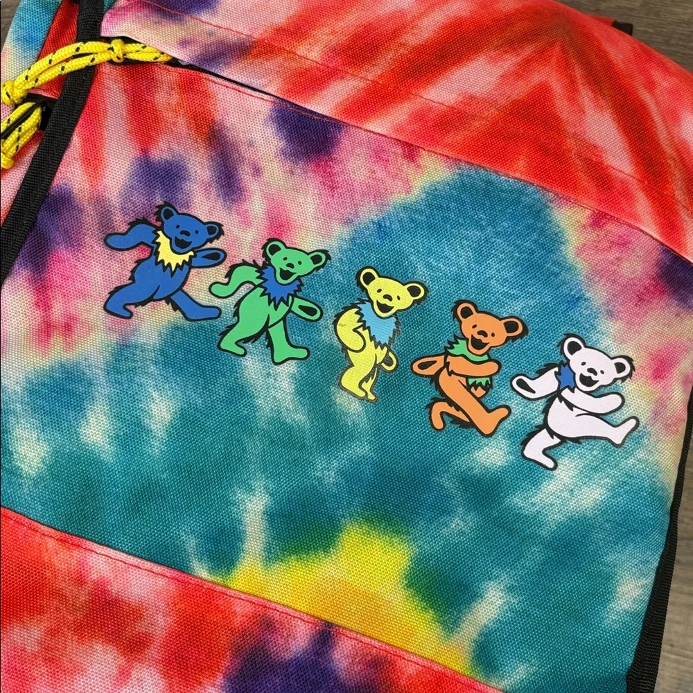 Igloo x Grateful Dead Tie-Dye Insulated Backpack Cooler – Dancing Bears - Picture 6 of 12